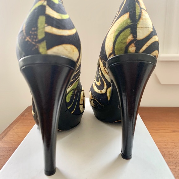 Dries Van Noten pumps - great pattern! Sz 40 - Picture 5 of 7